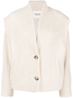MARANT ÉTOILE buttoned-up long-sleeve jacket - Neutrals