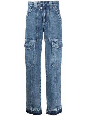 MARANT ÉTOILE cargo-pocket straight jeans - Blue