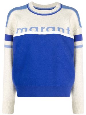 MARANT ÉTOILE 'Carry Jacquard Marant' sweatshirt - Blue
