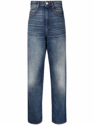 MARANT ÉTOILE Corsysr high-waist straight jeans - Blue