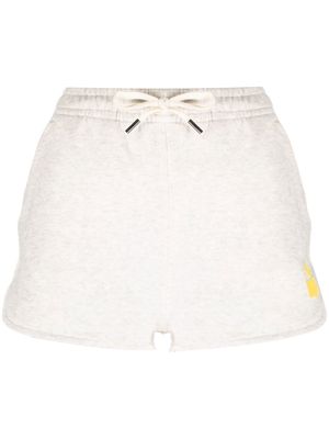 MARANT ÉTOILE cotton mini shorts - Neutrals