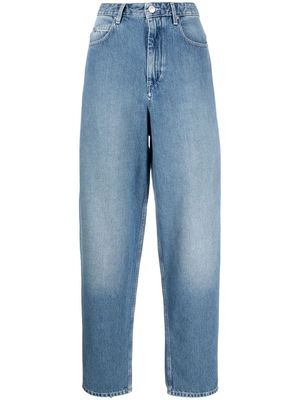 MARANT ÉTOILE cropped straight-leg jeans - Blue