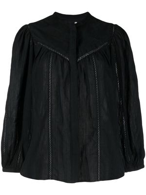 MARANT ÉTOILE cut-out-detail shirt - Black
