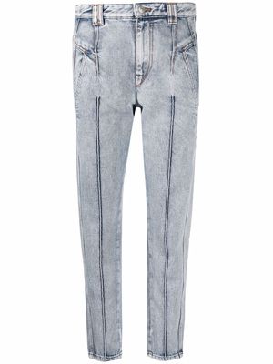 MARANT ÉTOILE distressed-effect denim jeans - Blue