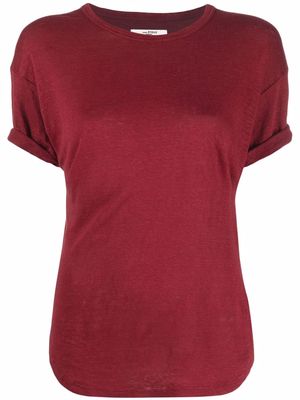 MARANT ÉTOILE Henna wide-neck T-Shirt - Red