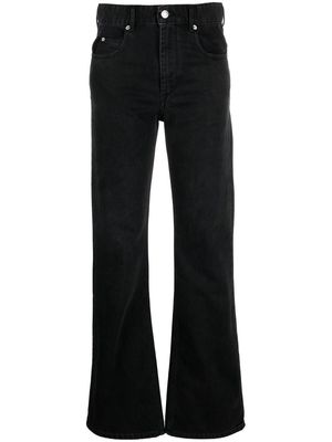 MARANT ÉTOILE high-rise flared jeans - Black