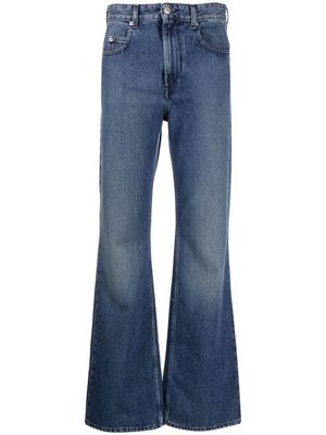 MARANT ÉTOILE high-rise flared jeans - Blue
