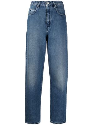 MARANT ÉTOILE high-waist straight-leg jeans - Blue