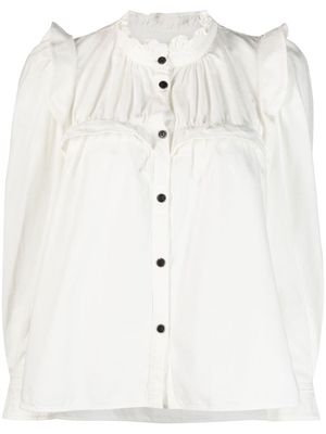 MARANT ÉTOILE Idety Chambrey blouse - White