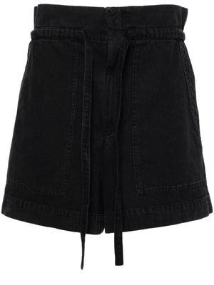 MARANT ÉTOILE Ipolyte high-rise shorts - Black