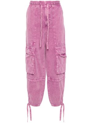MARANT ÉTOILE Ivy cargo trousers - Pink