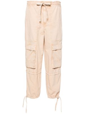 MARANT ÉTOILE Ivy cotton cargo trousers - Neutrals