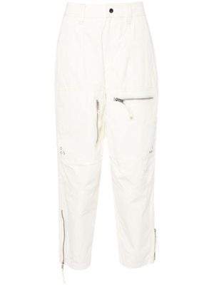 MARANT ÉTOILE Kelvin cotton trousers - Neutrals