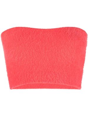 MARANT ÉTOILE knitted bandeau crop top - Pink