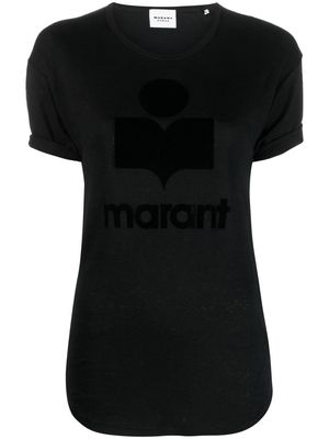 MARANT ÉTOILE Koldi logo T-shirt - Black