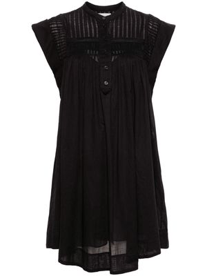 MARANT ÉTOILE Leazali pintuck midi dress - Black