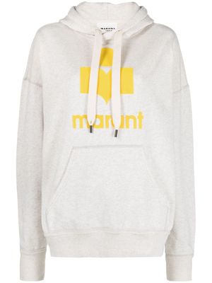 MARANT ÉTOILE logo print hoodie - Neutrals