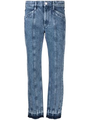 MARANT ÉTOILE low-rise slim-cut jeans - Blue
