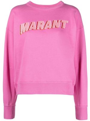 MARANT ÉTOILE Marant print sweatshirt - Pink