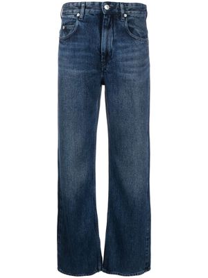 MARANT ÉTOILE mid-rise straight-leg jeans - Blue