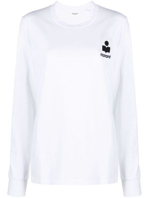 MARANT ÉTOILE Milla organic-cotton sweatshirt - White