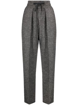 MARANT ÉTOILE Miroki drawstring tapered trousers - Grey