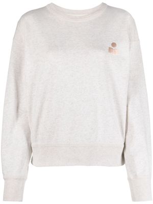 MARANT ÉTOILE Mobyla logo-print sweatshirt - Neutrals