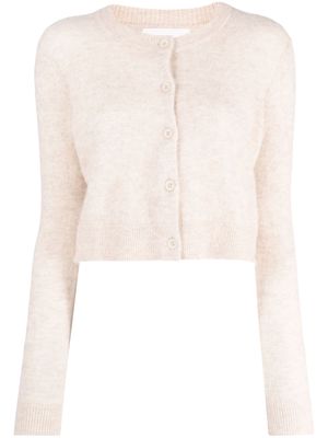 MARANT ÉTOILE Nita button-up cropped cardigan - Neutrals