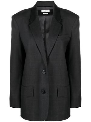 MARANT ÉTOILE Onilind checked blazer - Grey