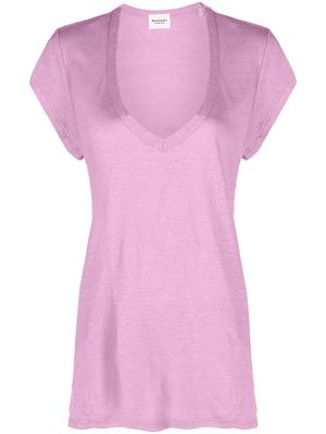 MARANT ÉTOILE V-neck T-shirt - Pink