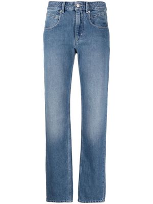 MARANT ÉTOILE Vanda mid-rise mom jeans - Blue