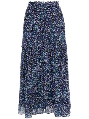 MARANT ÉTOILE Veronique pleated skirt - Blue