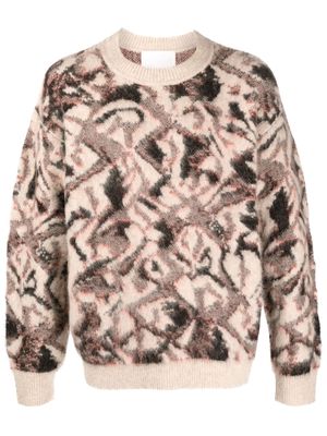 MARANT Farell alpaca wool-blend jumper - Neutrals