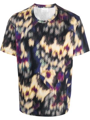 MARANT Honore graphic-print cotton T-shirt - Black