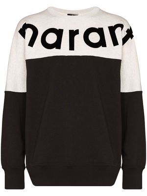 MARANT Howley two-tone sweatshirt - Black