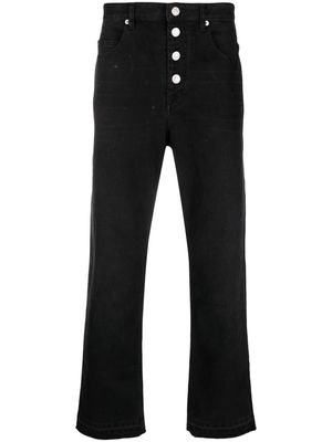 MARANT Jelden mid-rise tapered jeans - Black