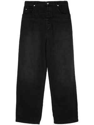 MARANT Keren wide-leg jeans - Black