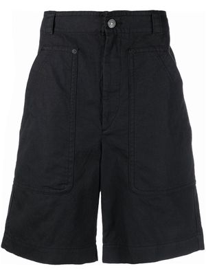 MARANT knee-length cargo shorts - Blue