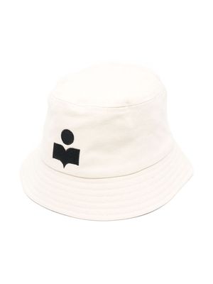 MARANT logo-print bucket hat - Neutrals
