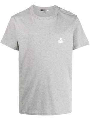 MARANT logo-print short-sleeve T-shirt - Grey
