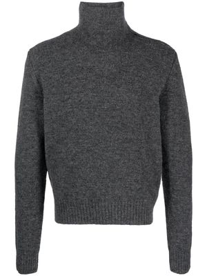 MARANT mélange-effect knitted jumper - Grey
