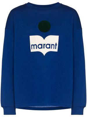 MARANT Menjiri crew-neck sweatshirt - Blue