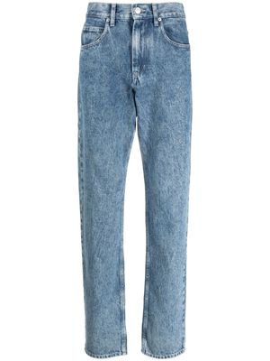 MARANT mid-wash straight-leg jeans - Blue