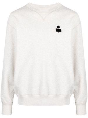 MARANT Mike logo-print sweatshirt - Grey