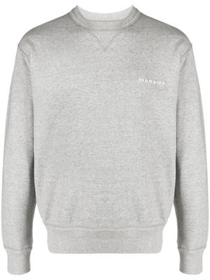 MARANT Mikis embroidered-logo sweatshirt - Grey