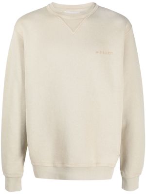 MARANT Mikis logo-embroidered sweatshirt - Neutrals