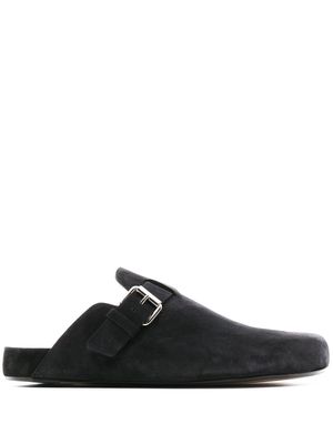 MARANT Mirvinh leather clog slippers - Black