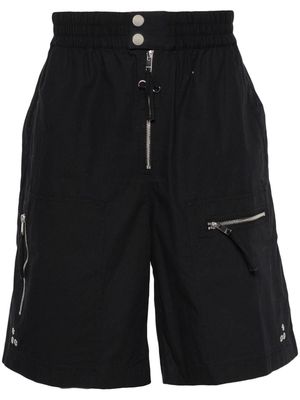 MARANT Nahlan eyelet-detail shorts - Black