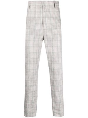 MARANT plaid tailored trousers - Grey