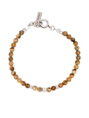MARANT Snowstone beaded bracelet - Brown